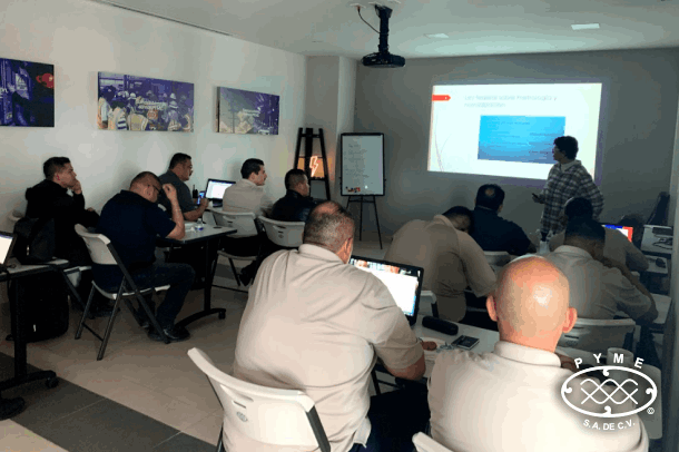 Sesión de capacitación técnica PYMESA