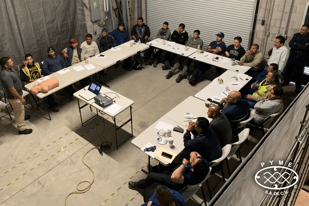 Curso de primeros auxilios PYMESA